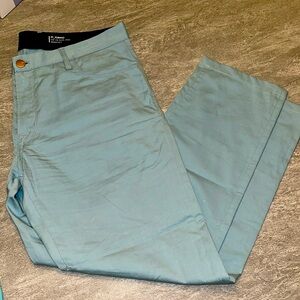 PT Torino EUC 5 Pocket Pants 38 Waist Jazz Teal Blue Cotton Silk Blend